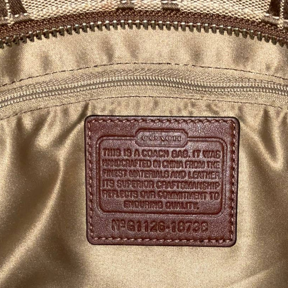 Coach Chelsea Signature Tote Bag Purse Style 18738 - Picture 7 of 16